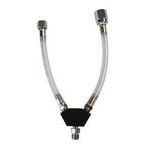 Wye-Adapter Hi Pressure Nylon Braid